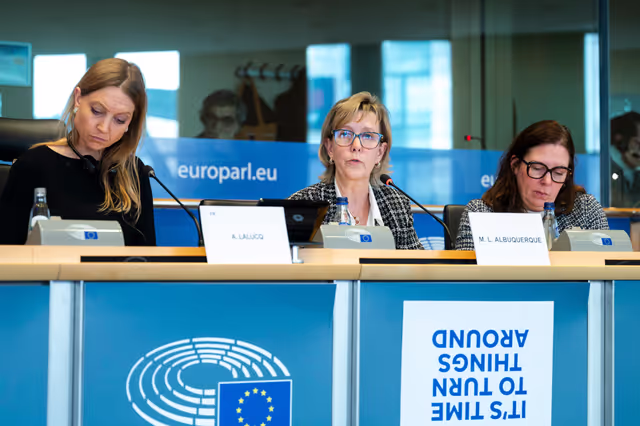 Fotografija 17: ECON -  Structured Dialogue with Maria Luís Albuquerque, Commissioner for Financial Services and the Savings and Investments Union