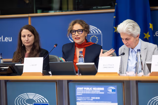 Fotografie 35: FEMM SEDE - Hearing: The 25th anniversary of UN SCR 1325 on Women, Peace and Security