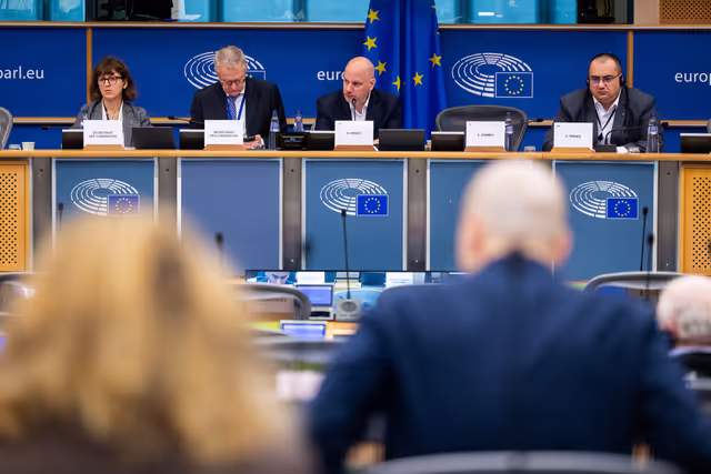 Hearing on Neighbourhood and the World (MFF6) with Commissioners Marta KOS, Dubravka SUICA and Joseph SIKELA, in the presence of ECA reporting Members Laima ANDRIKIENNE (Neighbourhood and the World), and Marek OPIOLA (EDF)