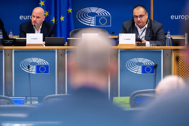 Hearing on Neighbourhood and the World (MFF6) with Commissioners Marta KOS, Dubravka SUICA and Joseph SIKELA, in the presence of ECA reporting Members Laima ANDRIKIENNE (Neighbourhood and the World), and Marek OPIOLA (EDF)