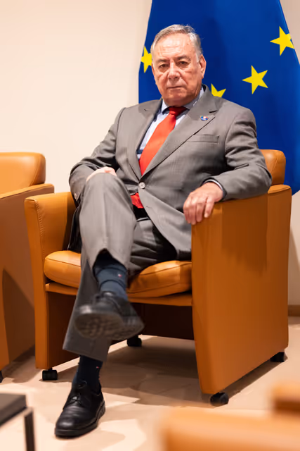 Fotografia 11: Antonio TANGER CORREA in the EP in Brussels