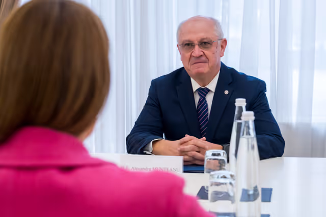 Official visit by Roberta METSOLA, EP President to Chisinau (Moldova) - Meeting with Alexandru MUNTEANU, Moldovan Prime Minister