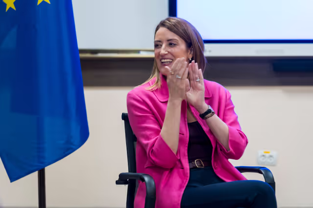 Official visit by Roberta METSOLA, EP President to Chisinau (Moldova) - Townhall Discussion with young people