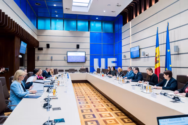 Official visit by Roberta METSOLA, EP President to Chisinau (Moldova) - Meeting with Igor GROSU, Speaker of the Moldovan Parliament and visit at the Parliament of the Republic of Moldova