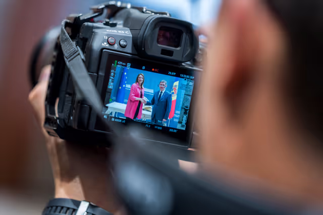 Official visit by Roberta METSOLA, EP President to Chisinau (Moldova) - Meeting with Igor GROSU, Speaker of the Moldovan Parliament and visit at the Parliament of the Republic of Moldova