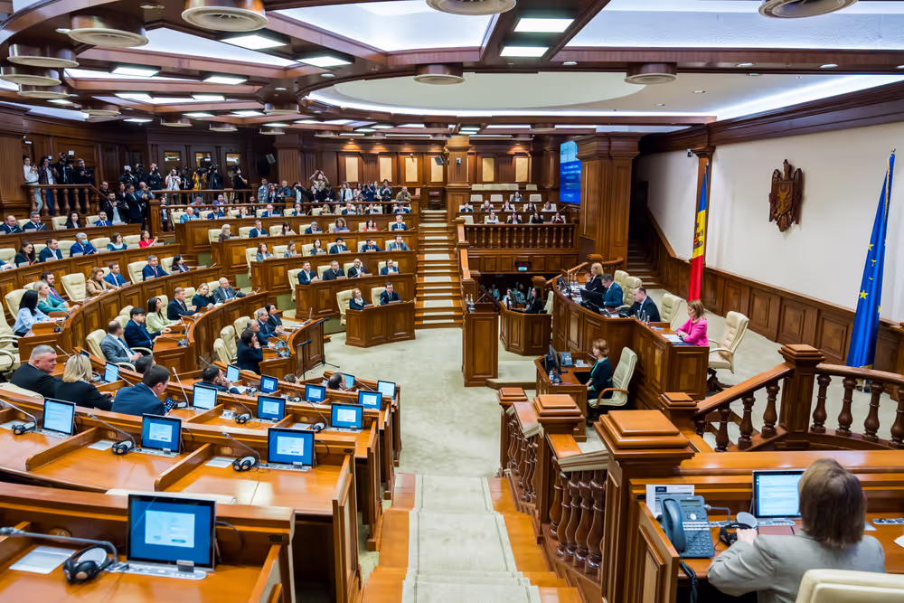 Official visit by Roberta METSOLA, EP President to Chisinau (Moldova) - Formal address by Roberta METSOLA, EP President, to the Parliament of the Republic of Moldova