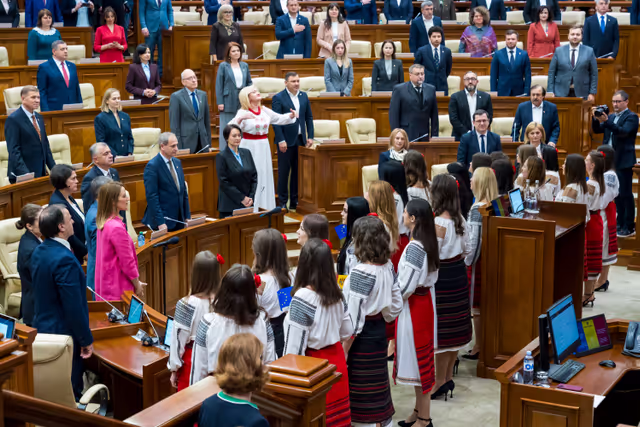 Official visit by Roberta METSOLA, EP President to Chisinau (Moldova) - Formal address by Roberta METSOLA, EP President, to the Parliament of the Republic of Moldova