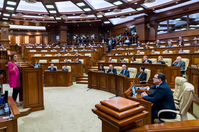 Official visit by Roberta METSOLA, EP President to Chisinau (Moldova) - Formal address by Roberta METSOLA, EP President, to the Parliament of the Republic of Moldova