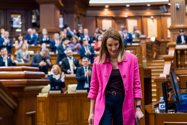 Official visit by Roberta METSOLA, EP President to Chisinau (Moldova) - Formal address by Roberta METSOLA, EP President, to the Parliament of the Republic of Moldova