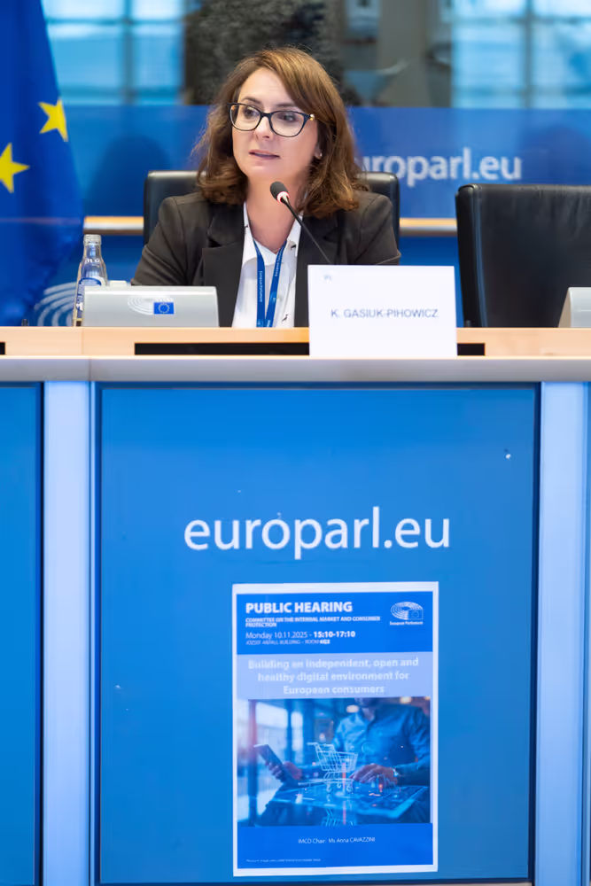 IMCO - Public hearing - Building an independent, open and healthy digital environment for European consumers