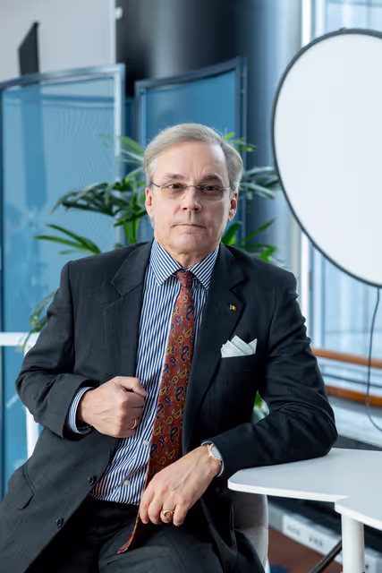 Şerban Dimitrie STURDZA in the EP in Brussels