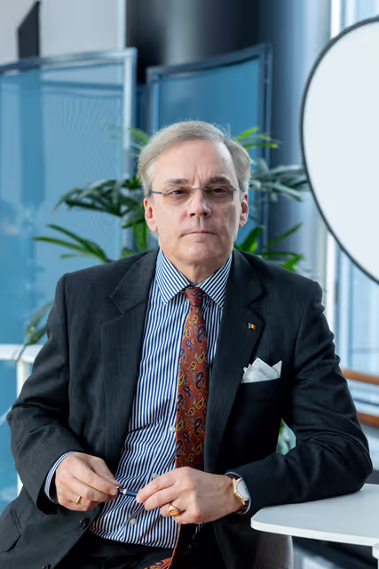 Şerban Dimitrie STURDZA in the EP in Brussels