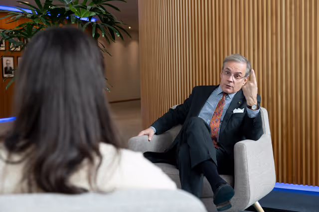 Şerban Dimitrie STURDZA in the EP in Brussels