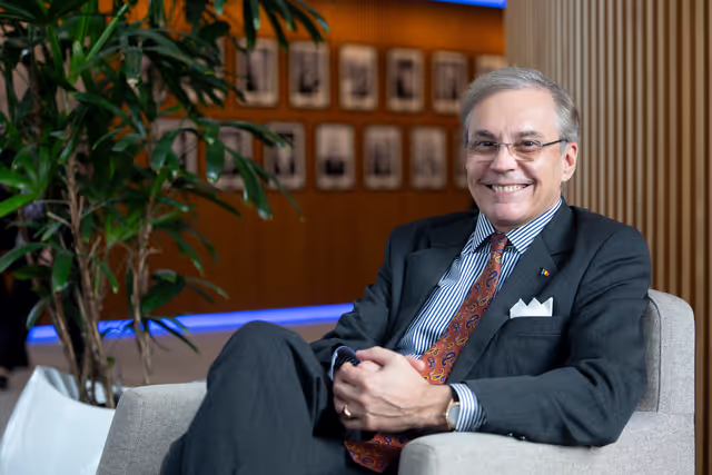 Şerban Dimitrie STURDZA in the EP in Brussels