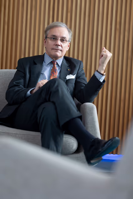 Şerban Dimitrie STURDZA in the EP in Brussels