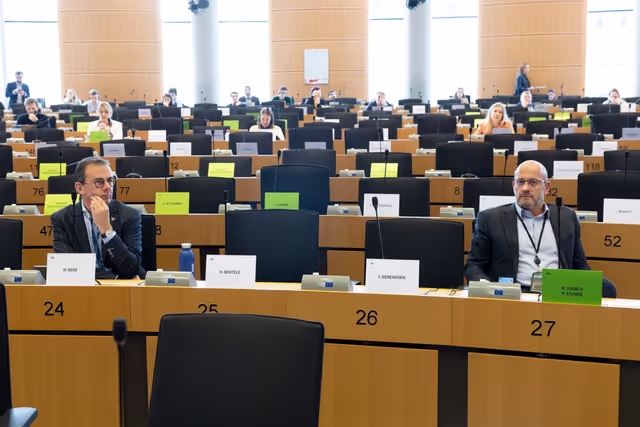 Fotografia 17: ITRE - Public hearingon Carbon Capture and Storage and Carbon Capture and Utilisation: pillars of industrial decarbonisation