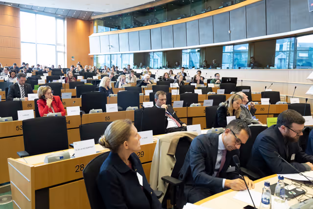 Fotografia 15: ITRE - Public hearingon Carbon Capture and Storage and Carbon Capture and Utilisation: pillars of industrial decarbonisation