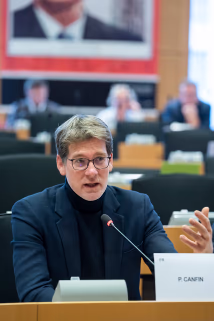 Photo 8: ENVI - Presentation by Jessika Roswall, Commissioner for Environment, Water Resilience and a Competitive Circular Economy of the Commission proposal on the Amending Regulation (EU) 2023/1115 as regards certain obligations of operators and traders