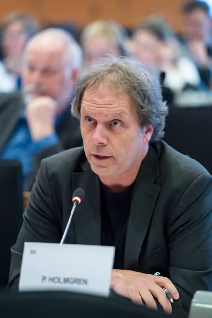 Photo 6: ENVI - Presentation by Jessika Roswall, Commissioner for Environment, Water Resilience and a Competitive Circular Economy of the Commission proposal on the Amending Regulation (EU) 2023/1115 as regards certain obligations of operators and traders