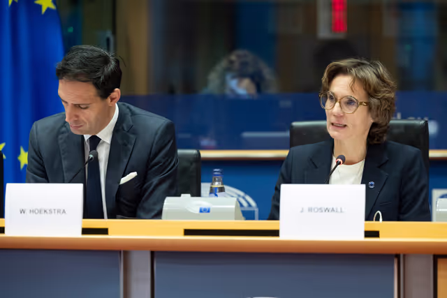 ENVI - Exchange of views with Jessika Roswall, Commissioner for Environment, Water Resilience and a Competitive Circular Economy and Wopke Hoekstra , Commissioner for Climate, Net Zero and Clean Growth, on the financing for climate and environment under the proposed Multiannual Financial Framework 2028-2034