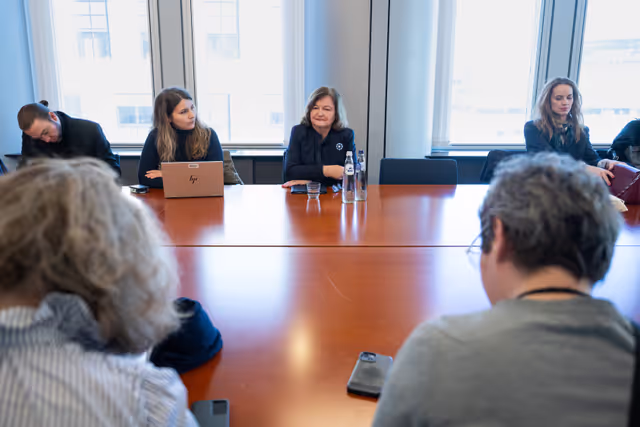 Снимка 13: Press seminar for French journalists