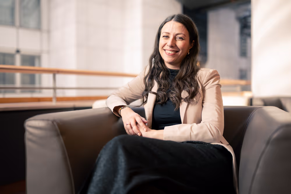 Irena JOVEVA in the EP in Brussels