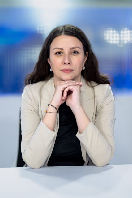 Foto 12: Irena JOVEVA in the EP in Brussels