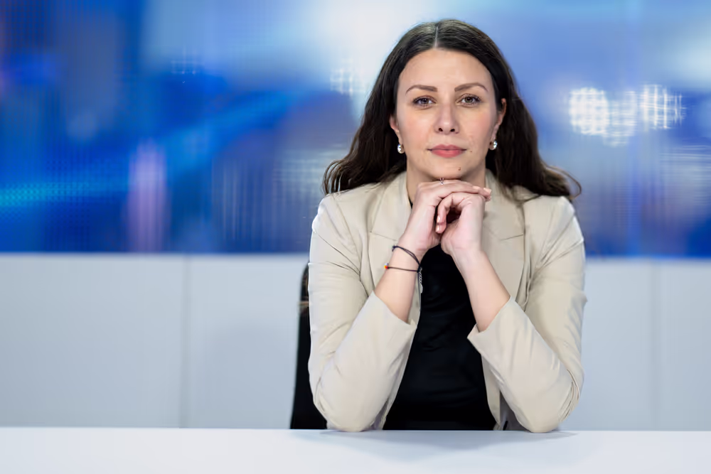 Irena JOVEVA in the EP in Brussels