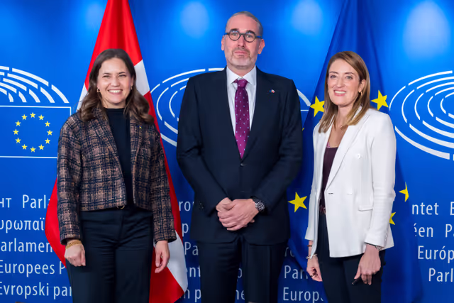 Suriet 6: Lex signing ceremony in presence of Roberta METSOLA, EP President, and Marie BJERRE, Minister for European Affairs on behalf of the Danish Presidency