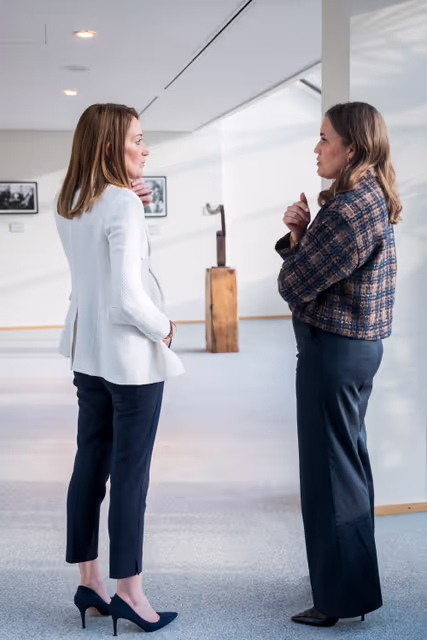 Suriet 1: Lex signing ceremony in presence of Roberta METSOLA, EP President, and Marie BJERRE, Minister for European Affairs on behalf of the Danish Presidency