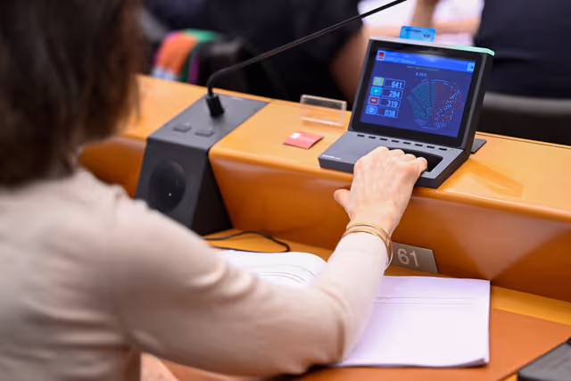Foto 17: EP Plenary session - Voting session