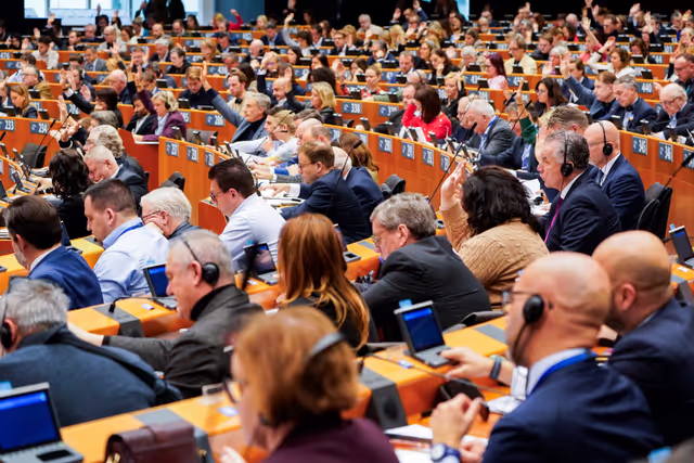 Foto 33: EP Plenary session - Voting session