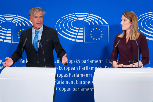 Zdjęcie 17: Press point on proxy voting in plenary for Members during pregnancy and after giving birth