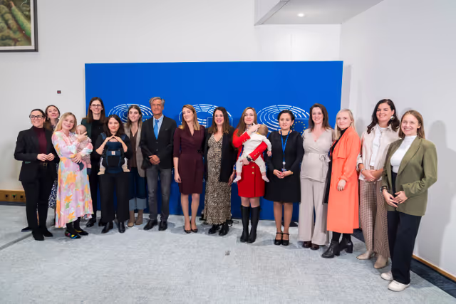 Press point on proxy voting in plenary for Members during pregnancy and after giving birth