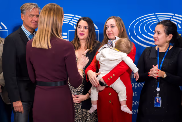 Press point on proxy voting in plenary for Members during pregnancy and after giving birth