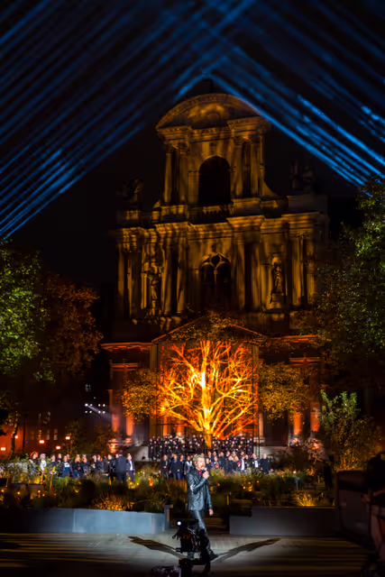 Official visit by Roberta METSOLA, EP President to Paris (France) - Ceremony for the victims of November 13th attacks