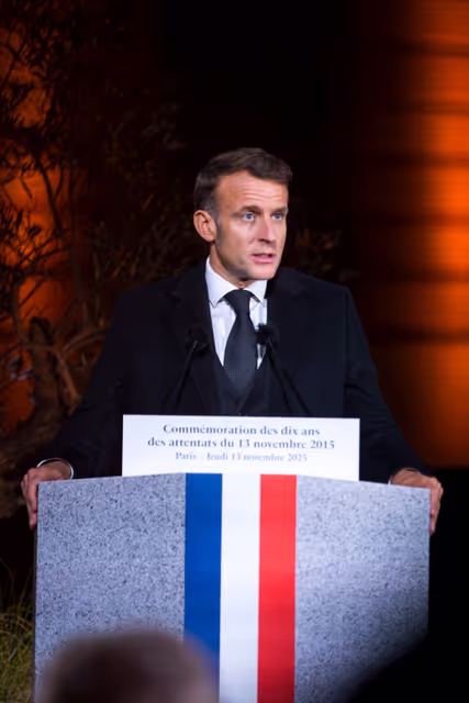 Official visit by Roberta METSOLA, EP President to Paris (France) - Ceremony for the victims of November 13th attacks