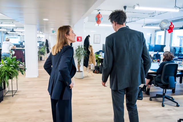 Official visit by Roberta METSOLA, EP President to Paris (France) - Meeting with Arthur MENSCH, CEO of Mistral AI