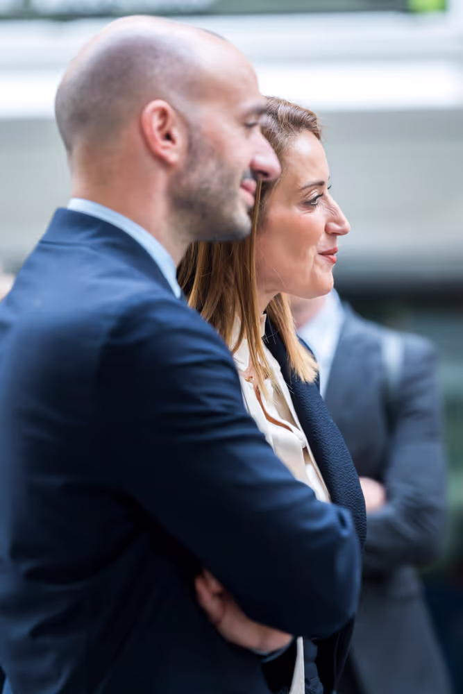 Official visit by Roberta METSOLA, EP President to Paris (France) - Visit of the  Station F and meeting with startups