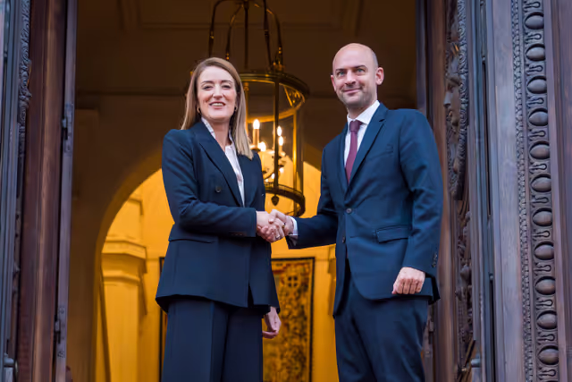 Official visit by Roberta METSOLA, EP President to Paris (France) - Meeting with Jean-Noël BARROT, Minister for Europe and Foreign Affairs of France