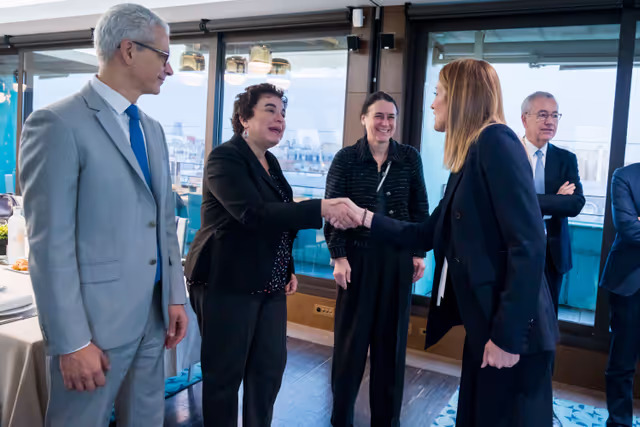 Official visit by Roberta METSOLA, EP President to Paris (France) - Meeting with business learders organised by MEDEF