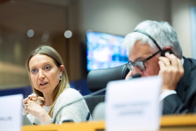 Valokuva 5: ECON - Exchange of views with Piero Cipollone, Member of the Executive Board of the European Central Bank (ECB)