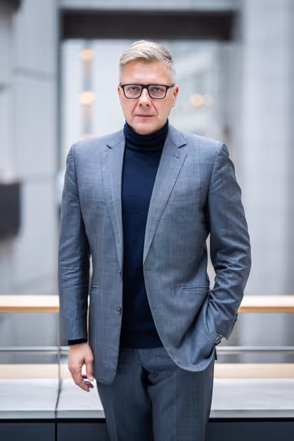 Valokuva 7: Nils USAKOVS in the EP in Brussels