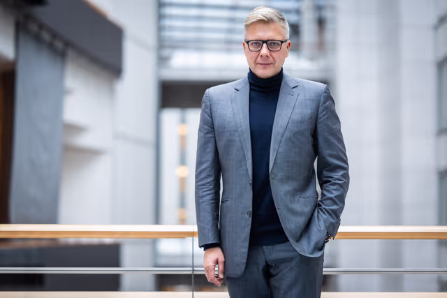 Valokuva 3: Nils USAKOVS in the EP in Brussels