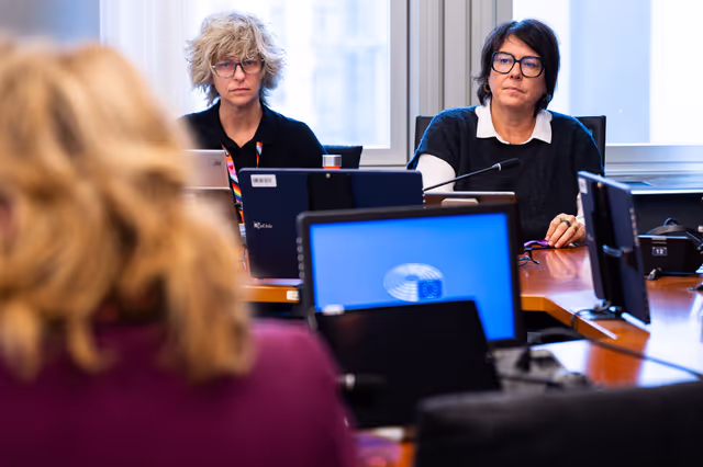 LUX European Audience Film Award 2025 -  ' Deaf ' movie members meet with MEPs