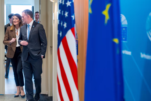 Roberta METSOLA, EP President meets with Jamieson GREER, United States Trade Representative