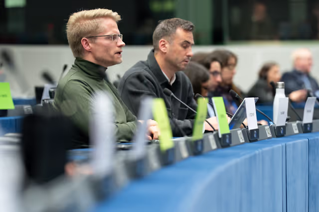Photo 27: SEDE TRAN - Presentation of the Military Mobility Package by the Commissioner for Sustainable Transport and Tourism, Apostolos Tzitzikostas, and the Commissioner for Defence and Space, Andrius Kubilius