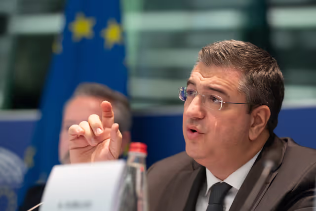 Photo 12: SEDE TRAN - Presentation of the Military Mobility Package by the Commissioner for Sustainable Transport and Tourism, Apostolos Tzitzikostas, and the Commissioner for Defence and Space, Andrius Kubilius