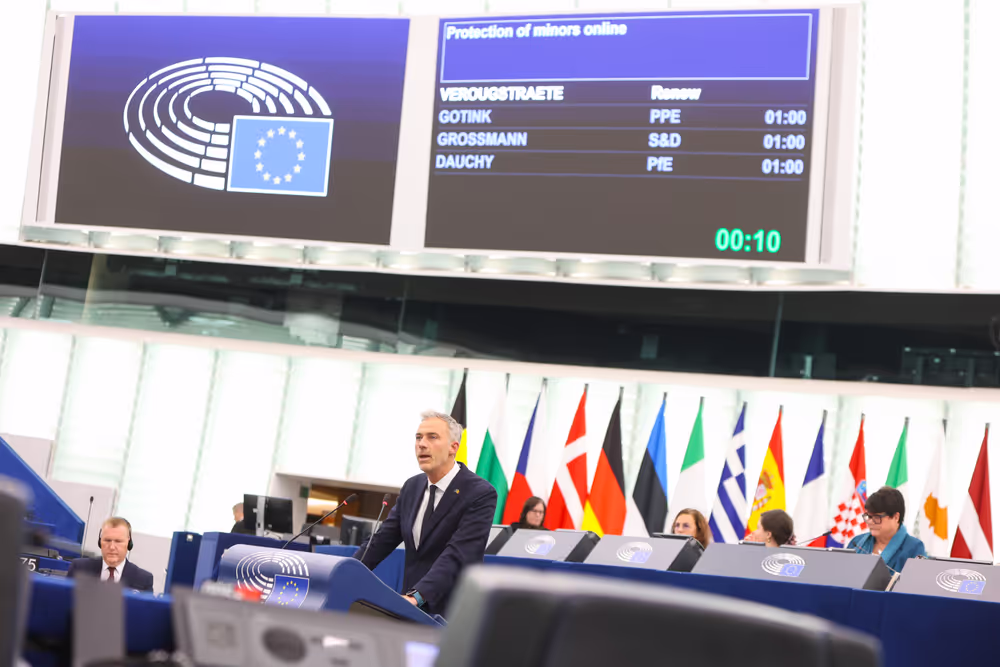 EP Plenary session - Protection of minors online