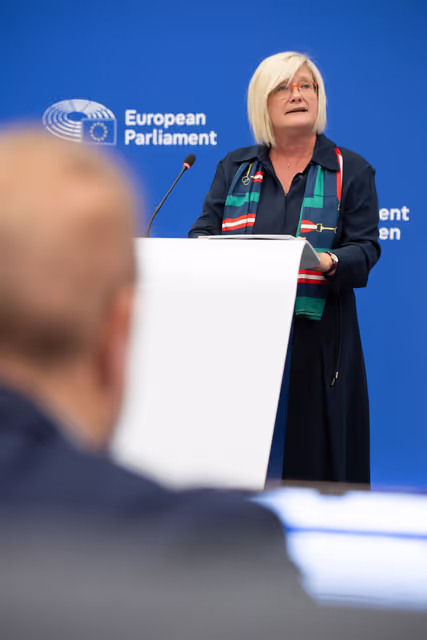 Fotografia 5: Press briefing Patriots for Europe